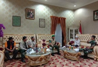 Bupati Bengkulu Selatan Gusnan Mulyadi Terima Kunjungan Badan Nasional Penanggulangan Bencana