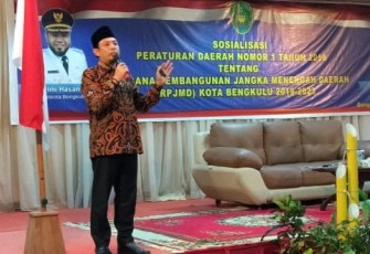 Wakil Wali Kota Bengkulu Dedy Wahyudi 