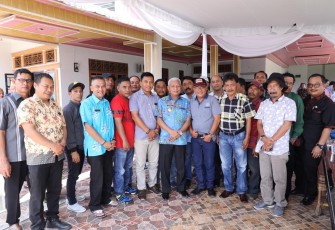 Plt Bupati Asahan Hadiri Halal Bi Halal Diskominfo Bersama Insan Pers