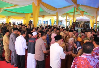 Hari Pertama Masuk Kerja, Pemprov Bengkulu Gelar Halal Bi Halal