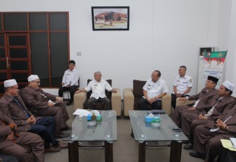 Plt Bupati Asahan Audiensi Dengan Pengurus Imtaq 