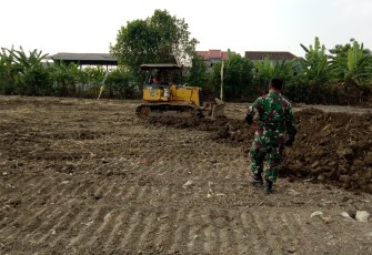Lokasi Upacara Pembukaan TMMD Kodim Demak