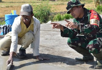 TMMD ke 105 Bangun Infrastruktur dan Karakter Masyarakat