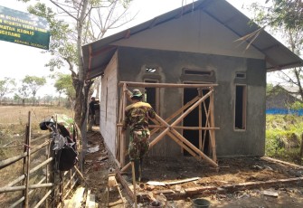 Bangunan milik Jamroh ssemakin kokoh