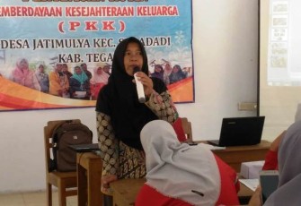 e-PPGBM Puskesmas Suradadi dalam giat non fisikTMMD  Tegal