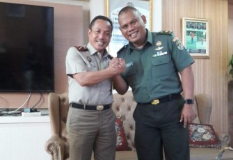 Sinergitas TNI Bersama BPN Jakarta Pusat