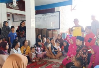 Wakil Wali Kota Dedy Wahyudi Kunjungi Korban Kebakaran 