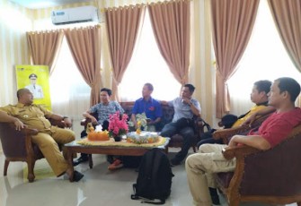 Audiensi Pengurus AMBO Dengan Kepala Dinas Kominfotik Provinsi Bengkulu 