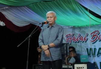 Plt Bupati Asahan Halal Bi Halal Bersama Etnis Jawa di Desa Pulo Bandring