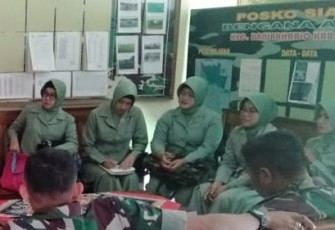 Danramil 14 Banjarharjo Ingatkan Anggota Persit