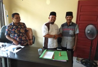 Serah Terima Jabatan RT RW di Desa Tanjung Rambutan