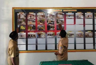 Poskotis TMMD ke 105 Kodim Tegal di Balai Desa Jatimulaya