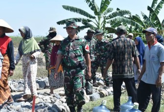 Tim Medis lapangan dampingi Satgas TMMD Tegal