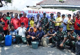 Gebrakan nyata Bantuan TMMD Tegal Desa Jatimulya