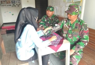 Posko Kesehatan TMMD 