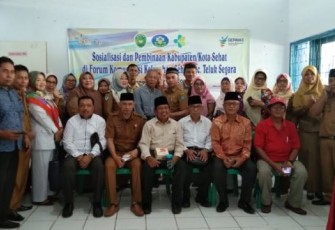 Sosialisasi Dan Pembinaan Kota Sehat Dinas Kesehatan Kota Bengkulu 