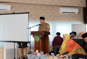 Staff Ahli Gubernur Bidang Sumber Daya Masyarakat Dan Kemasyarakatan Muslih Z