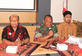 Kasdim Klaten Berikan Wawasan Kebangsaan ke warga