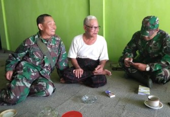 Satgas TMMD Jaga Silahturahmi Dengan Tokoh Agama