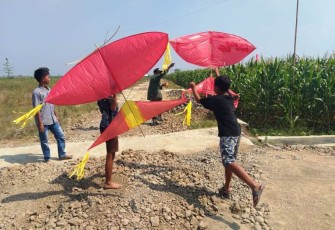 Berkat TMMD Tegal Anak anak semakin bebas bermain