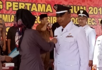 Pelantikan Kepala Desa Tahun 2019 di wilayah Brebes Selatan