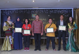 Foto Bersama Pemenang Duta Pariwisata Asahan 2019