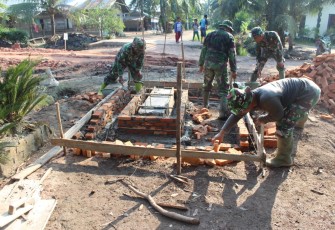 Lokasi Pembangunan Tugu Prasasti di Desa Cinta Makmur