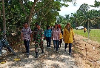 Dandim 0209/LB Tinjau Pelaksanaan Pra TMMD ke-105