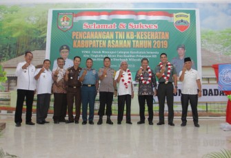 Kodim 0208/Asahan Gelar Pencanangan TNI KB-Kesehatan