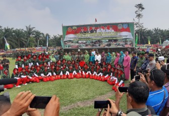 Kegiatan TMMD Ke-105 Kodim 0209/LB Secara Resmi Ditutup Kasdam I/BB