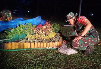 Wadan Satgas TMMD Ke-105 Kodim 0209/LB Pantau Persiapan Penutupan TMMD