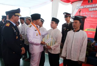 1493 Narapidana Lapas Bengkulu Dapat Remisi