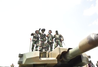 Panglima TNI Tinjau Pusat Latihan Tempur Baturaja
