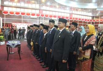Pelantikan Anggota DPRD Kota Bengkulu Periode 2019 – 2024