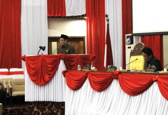 Jawaban Gubernur Terhadap Pandangan Umum Fraksi-Fraksi Atas Raperda Tentang Perubahan APBD Provinsi Bengkulu TA 2019