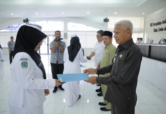 Pemkab Asahan Angkat Dokter dan Bidan PTT Jadi CPNS