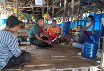Babinsa Ramil 01/AK Atasi Keluhan Warga