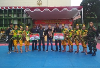 Tim komsos kreatif Kodim Pati 