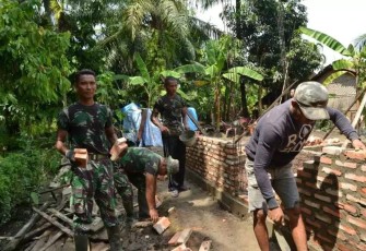 Misem mengucapkan Banyak Terimakasih Kepada Dandim