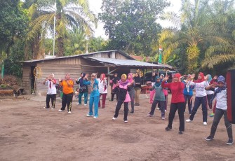 Ibu-Ibu PKK Akan Tampilkan Tarian Terbaiknya