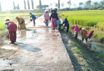 Impian Warga Jimbung Terwujud Berkat Satgas TMMD Reg 105 Kodim Klaten