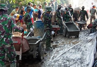 Satgas TMMD Reguler ke 105 Kodim 0716 Demak 