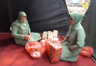 Dandim Apresiasi Srikandi-Srikandi Kodim Tigaraksa 