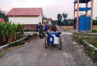 Becak Rohim Nikmati Akses Baru Hasil Satgas TMMD Reguler Tegal