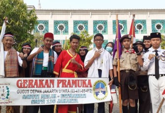 Karnaval Sambut Hari Pramuka Ke 58  Jakarta Islamic Center