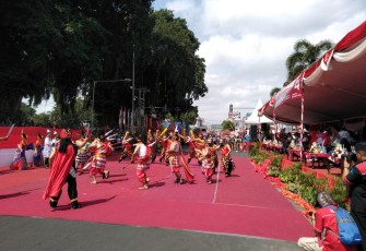 Semarak Pawai Budaya Peringatan HUT RI Ke 74 Tahun 2019 di Kota Blitar