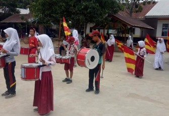 Siswa SDN 02 Kecamatan Rantau Utara 