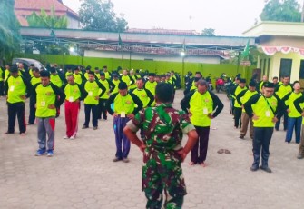 Pembinaan Fisik Kader NU Kecamatan Larangan Brebes