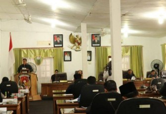 Paripurna DPRD Kabupaten Mukomuko 