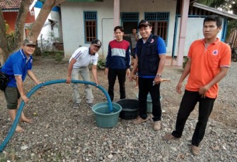 BPBD Bengkulu Selatan Salurkkan Bantuan Air Kepada Masyarakat 